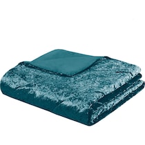 briella blue king california king bedding set   