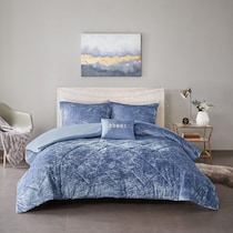 briella blue twin twin xl bedding set   