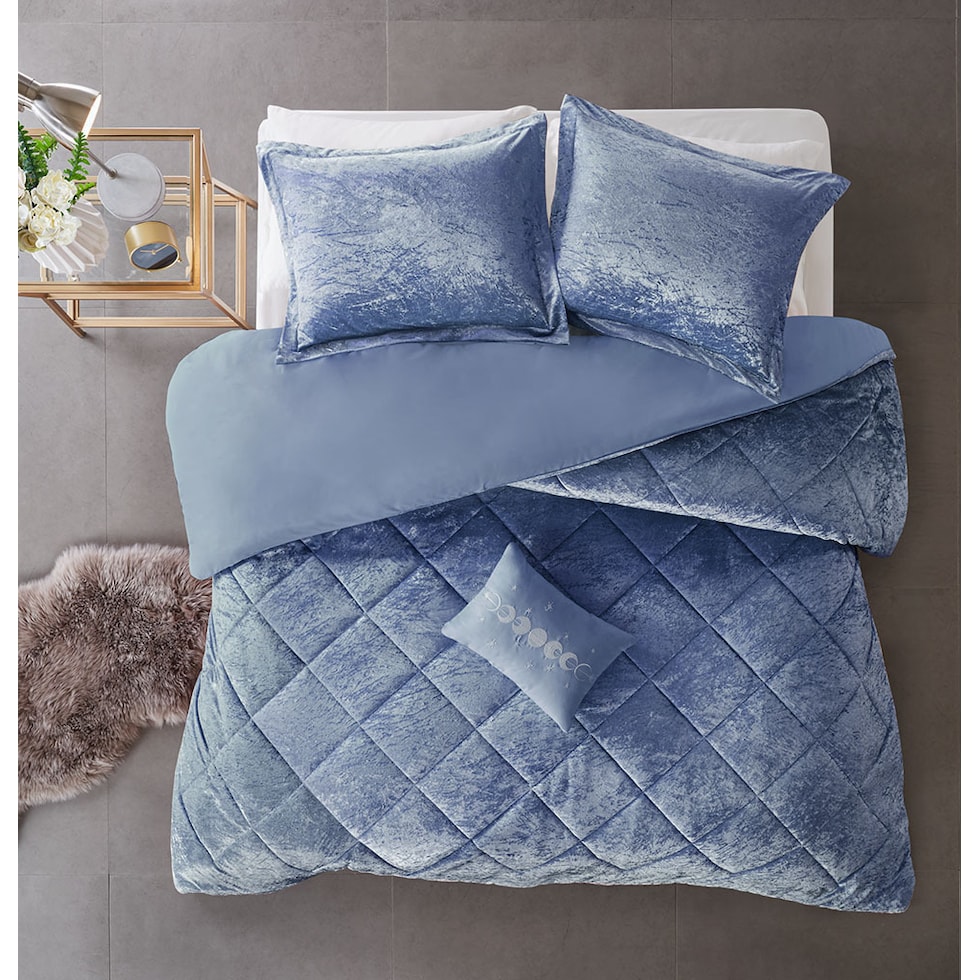 briella blue twin twin xl bedding set   