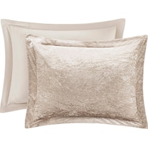 briella gold king california king bedding set   
