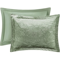 briella green full queen bedding set   