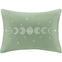 briella green full queen bedding set   