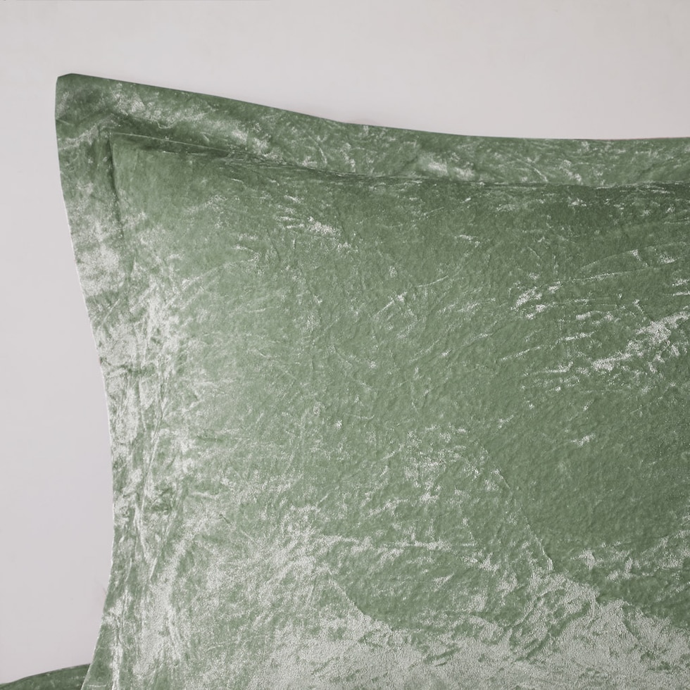 briella green full queen bedding set   