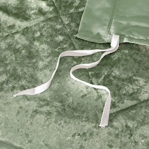 briella green full queen bedding set   