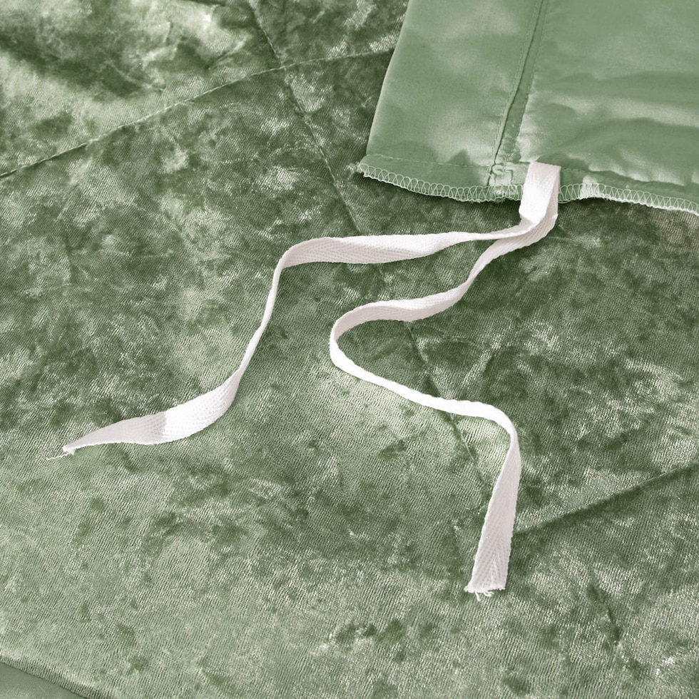 briella green full queen bedding set   