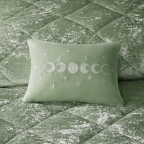 briella green full queen bedding set   