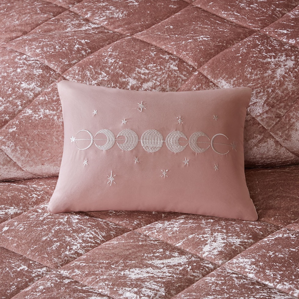 briella pink king california king bedding set   