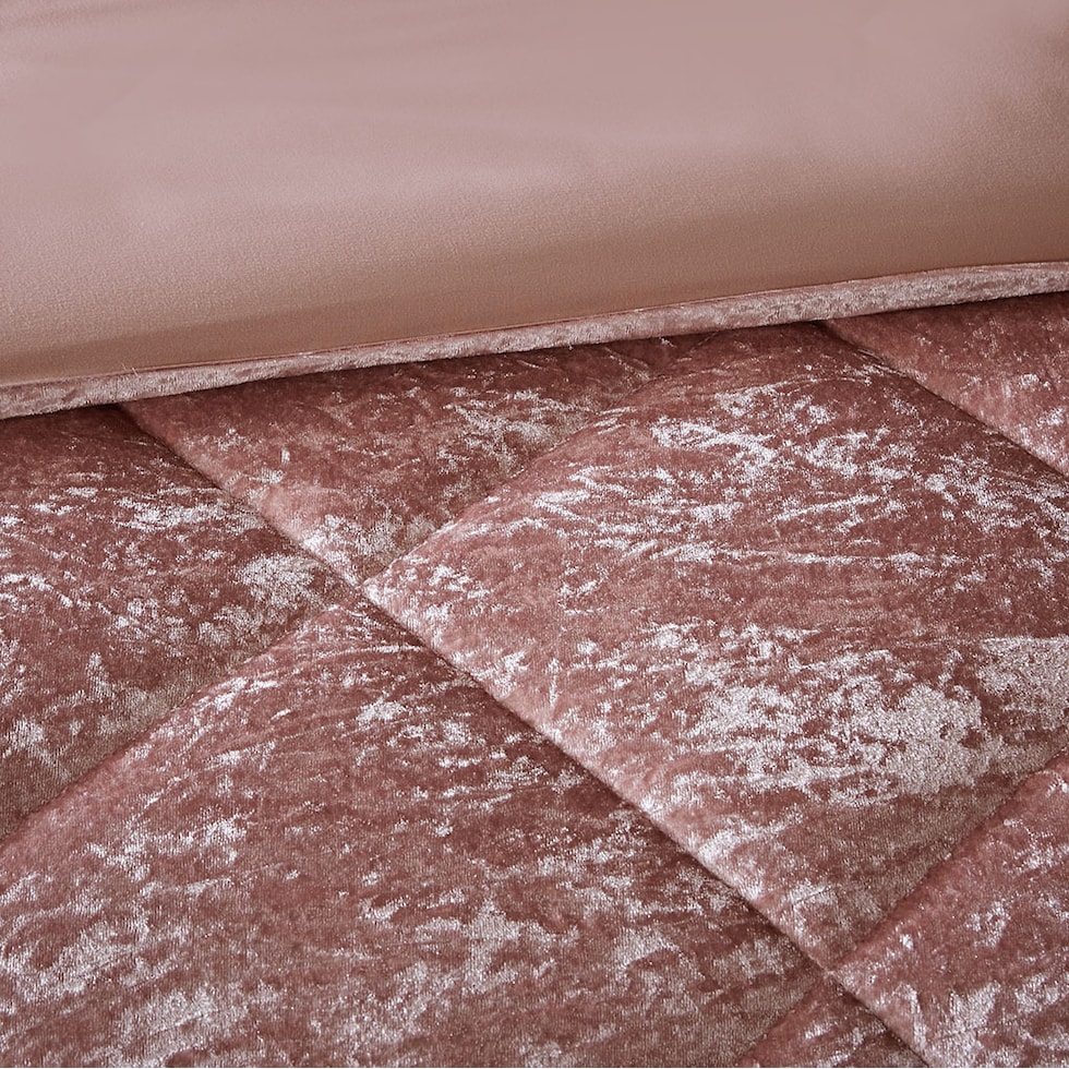 briella pink king california king bedding set   