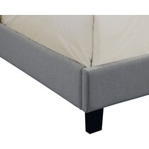 brigid gray king bed   