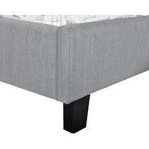 brigid gray twin bed   