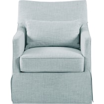 brinda blue accent chair   