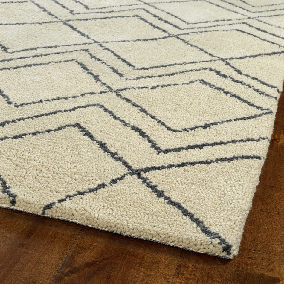 Brio Area Rug Ivory/Blue Value City Furniture