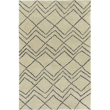 Brio Area Rug - Ivory/Blue