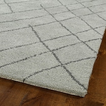 brioche silver area rug  x    