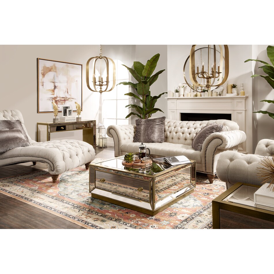 Brittney Sofa, Loveseat and Chaise Value City Furniture