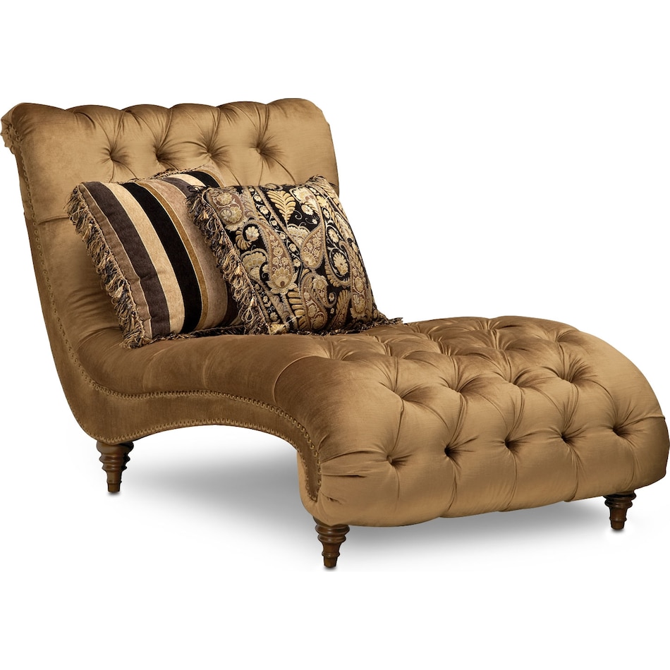 brittney dark brown  pc living room w chaise   