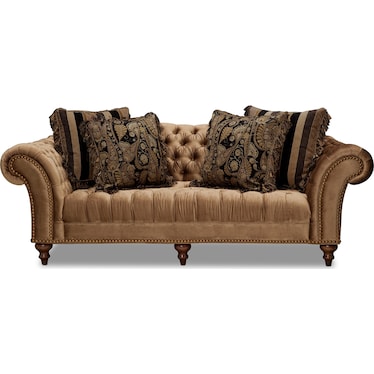 Brittney Sofa - Bronze