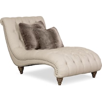 brittney linen chaise   