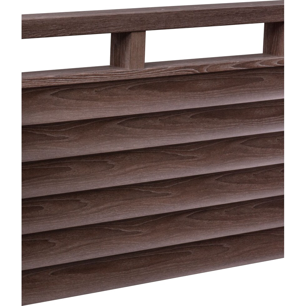 britto dark brown king bed   
