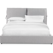 britton gray queen bed   