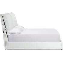 britton white king bed   