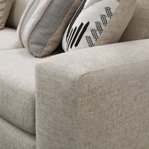 bromley neutral  pc sectional with left facing sofa   
