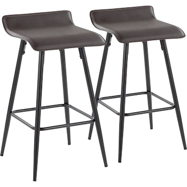 Bronnie Set of 2 Counter-Height Stools