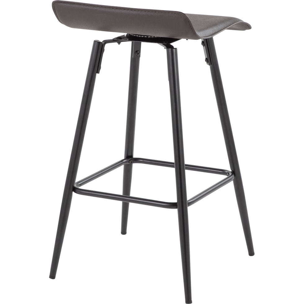 bronnie dark brown counter height stool   