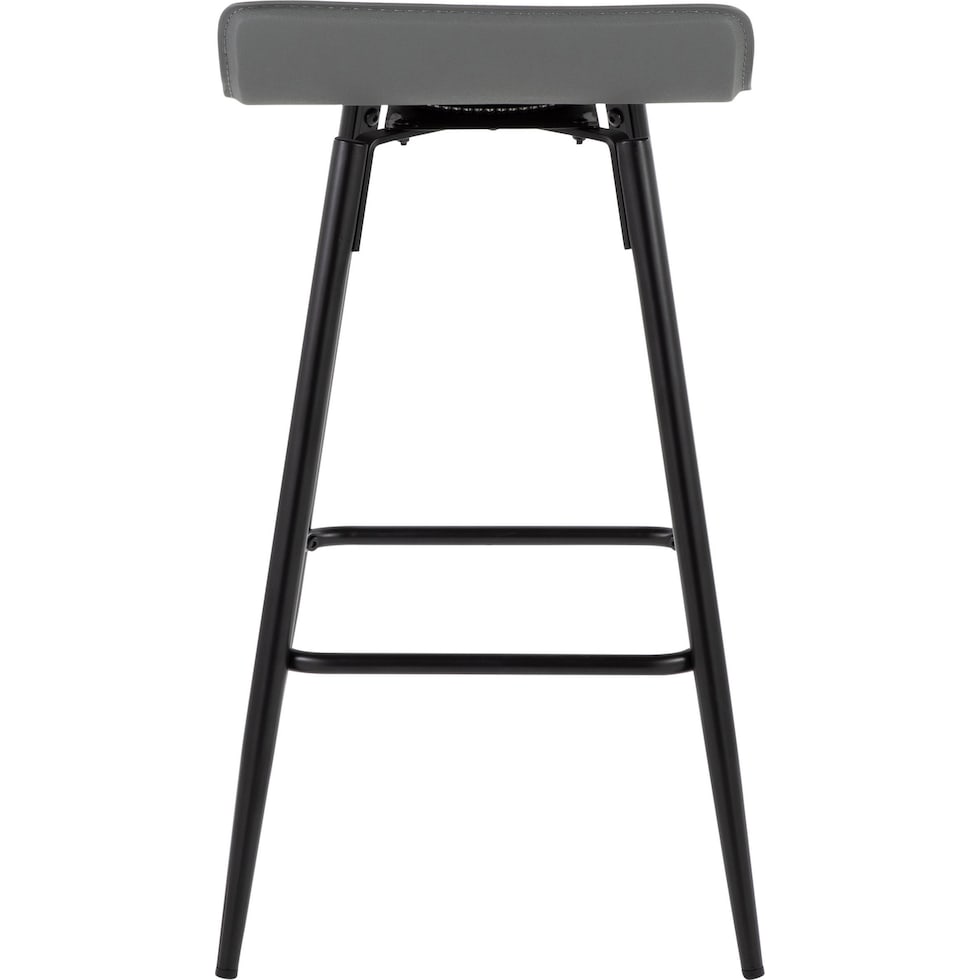 bronnie gray counter height stool   