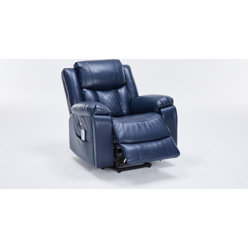 bronson blue lift chair   