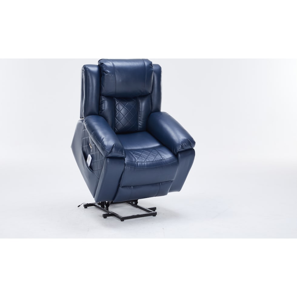 bronson blue lift chair   