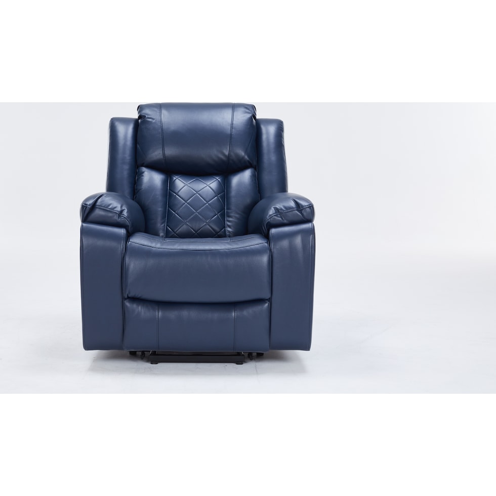 bronson blue lift chair   