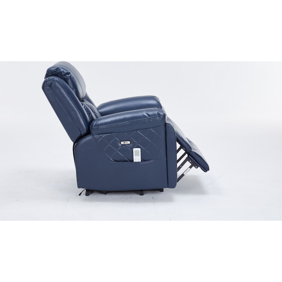 bronson blue lift chair   