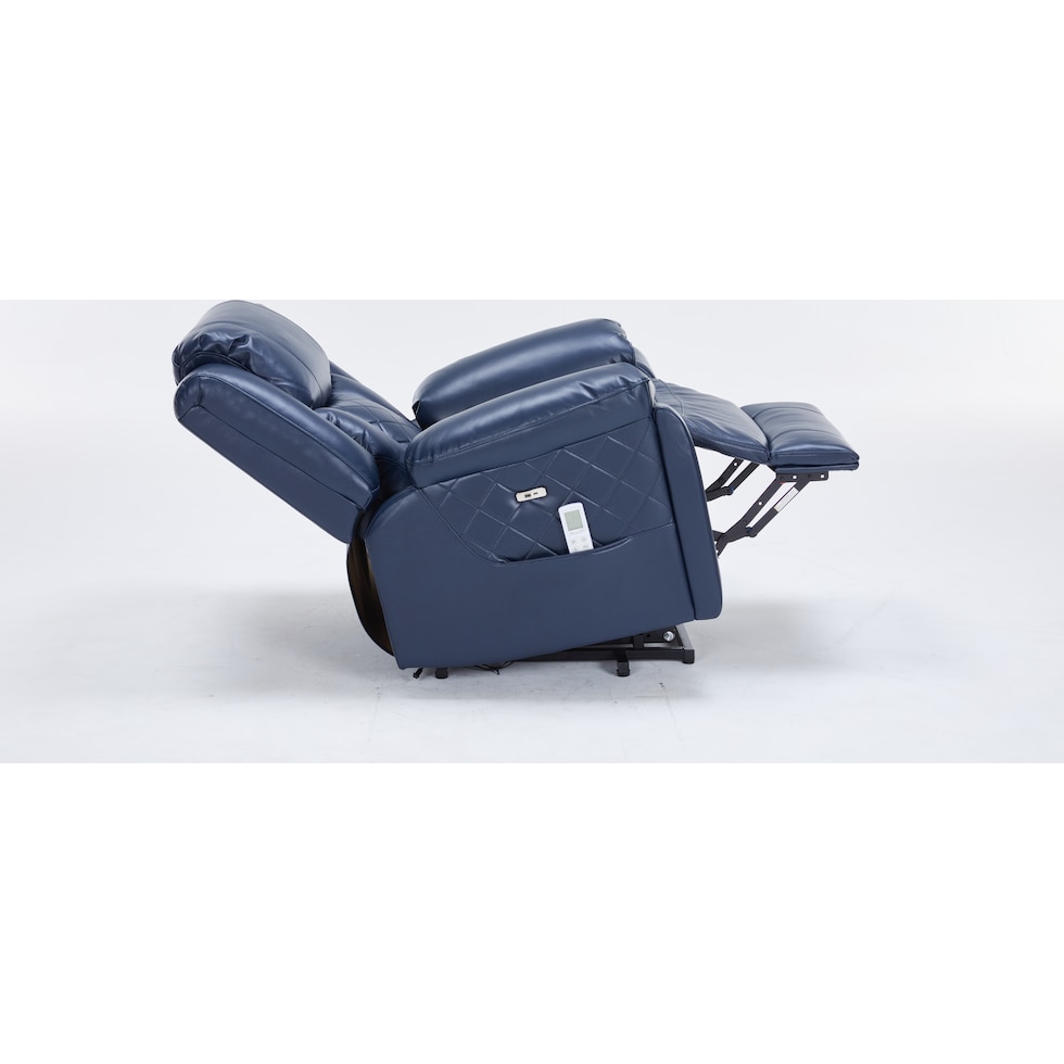 bronson blue lift chair   