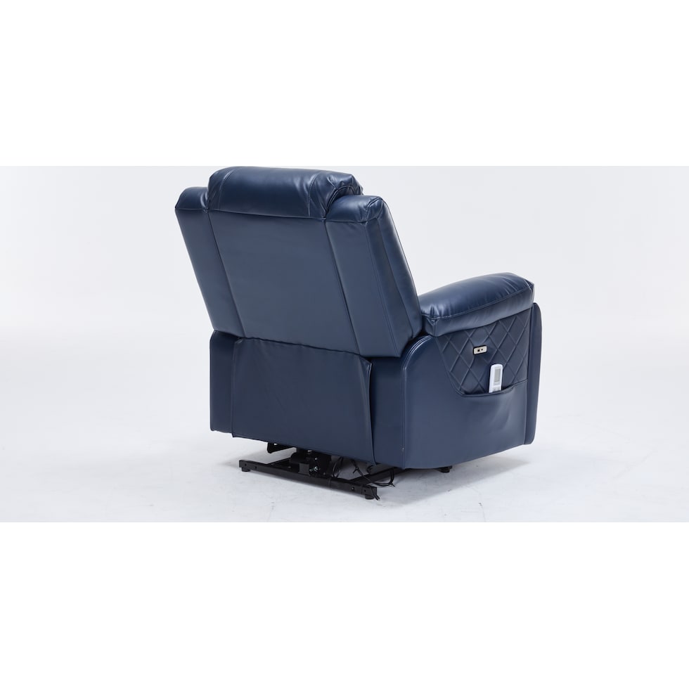 bronson blue lift chair   