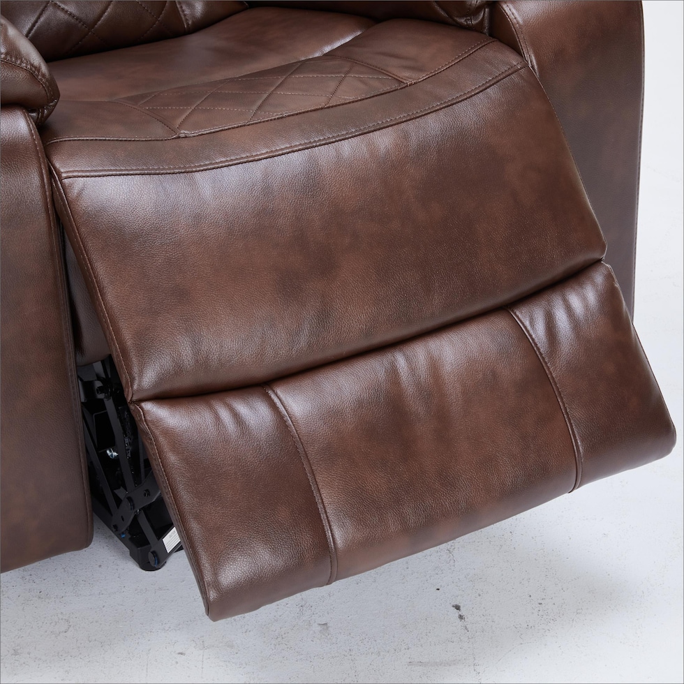 bronson dark brown lift chair   