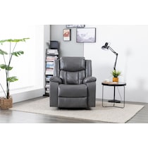 bronson gray lift chair   