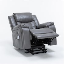 bronson gray lift chair   