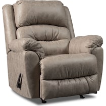 bronx light brown recliner   