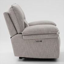 brookdale white recliner   