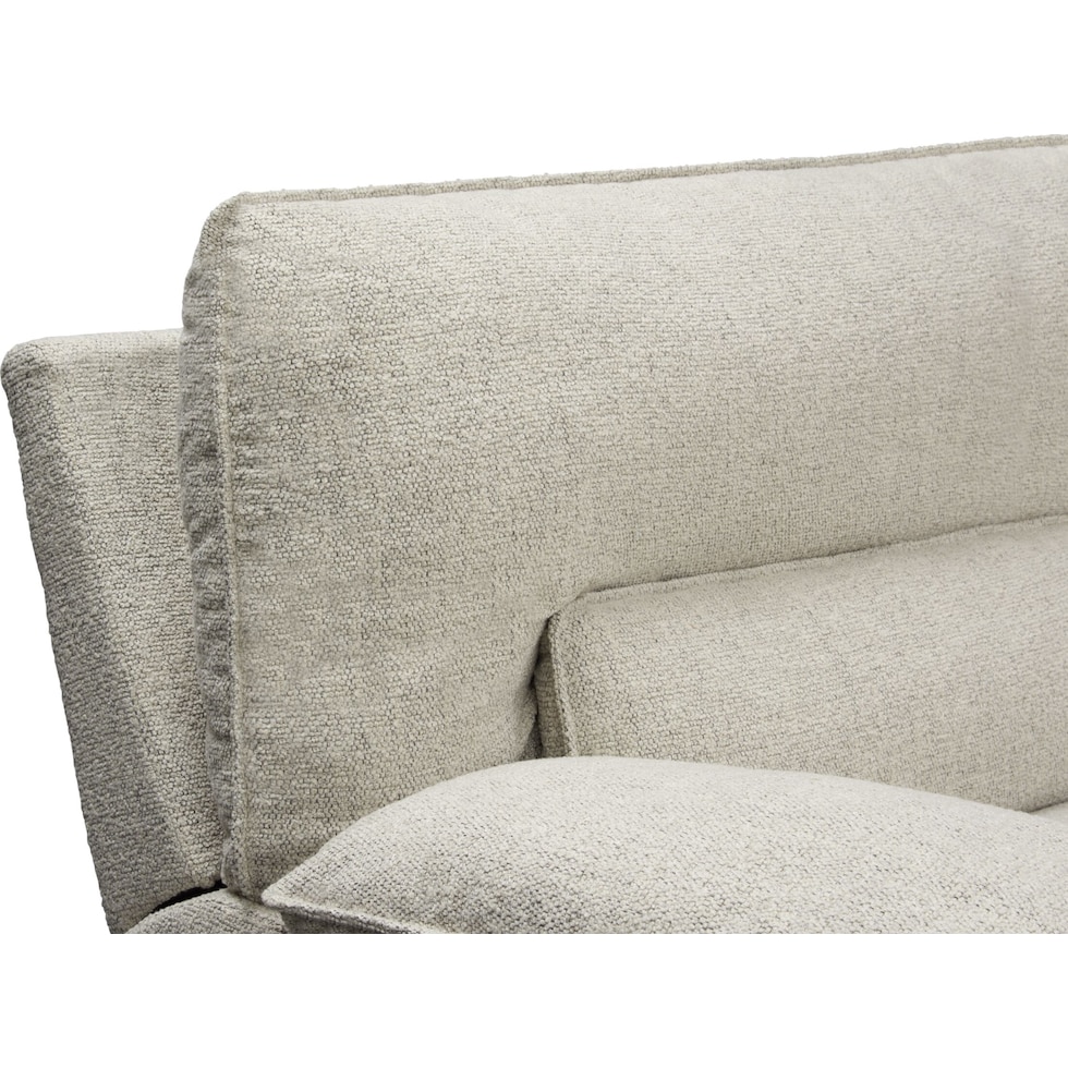 brookdale white sofa   