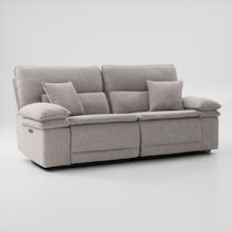 brookdale white sofa   