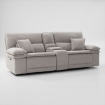 brookdale white sofa   