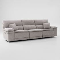 brookdale white sofa   