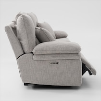 brookdale white sofa   