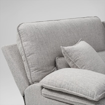 brookdale white sofa   