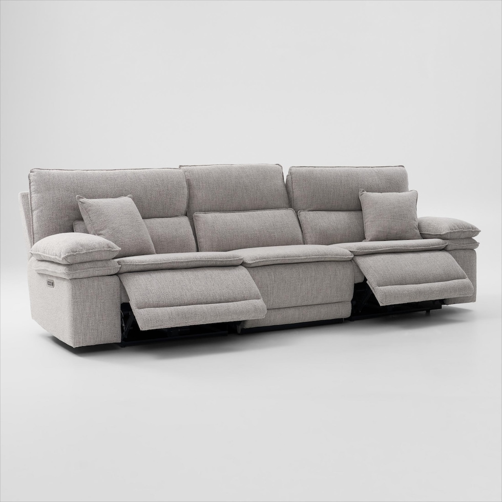 brookdale white sofa   