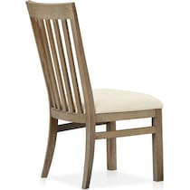 brooke harbor dining light brown dining chair   