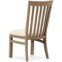 brooke harbor dining light brown dining chair   