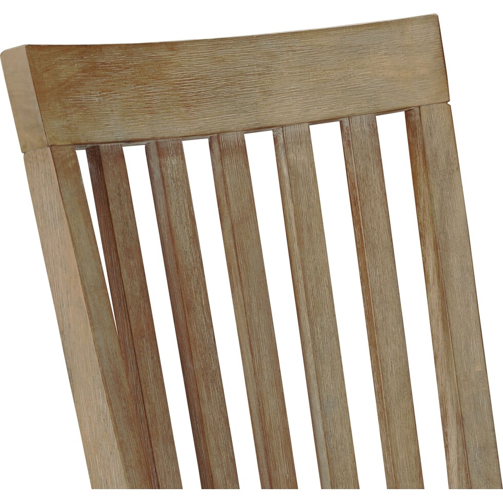 brooke harbor dining light brown dining chair   